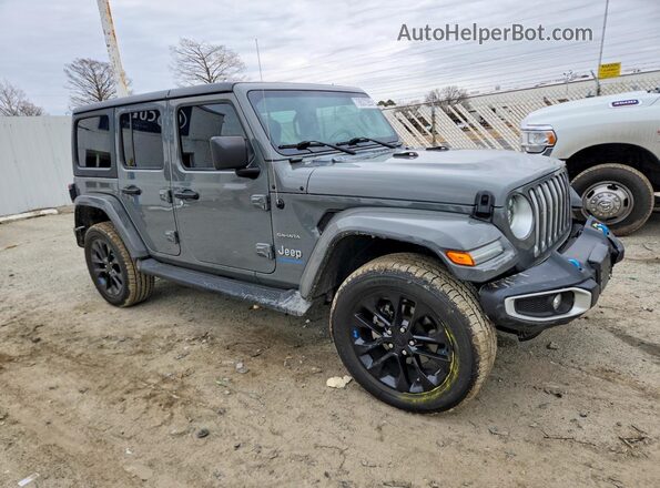 1C4JJXP60PW699061 2023 JEEP WRANGLER Gray Передня права чверть