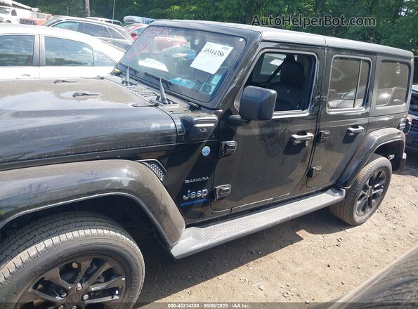 1C4JJXP62PW683539 2023 JEEP WRANGLER Black სალონის 360-გრადუსიანი ხედი