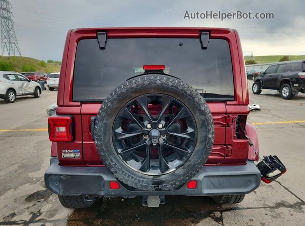 1C4JJXP63MW704510 2021 JEEP WRANGLER Maroon 