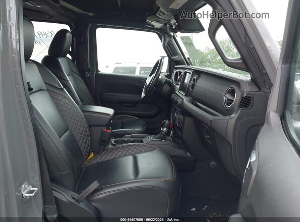1C4JJXP64PW605134 2023 JEEP WRANGLER Gray Вид салону спереду