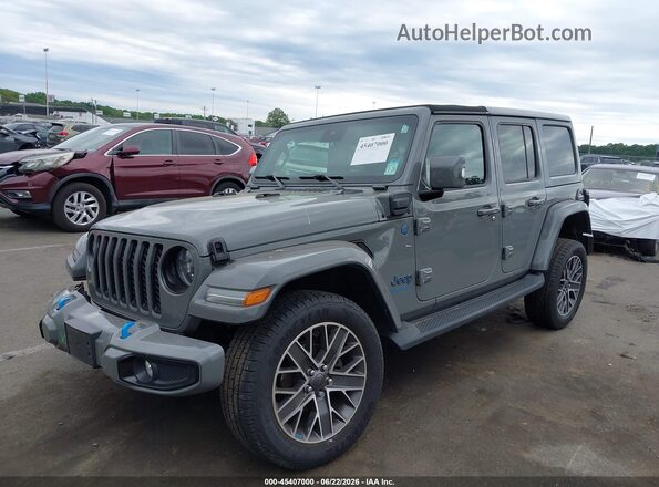 1C4JJXP64PW605134 2023 JEEP WRANGLER Gray Передня ліва чверть