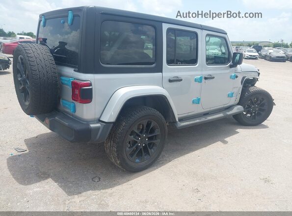 1C4JJXP64PW641468 2023 JEEP WRANGLER Silver Trasero derecho