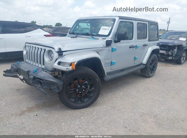 1C4JJXP64PW641468 2023 JEEP WRANGLER Silver Vista tres cuartos delantera izquierda