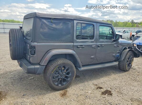 1C4JJXP65MW871905 2021 JEEP WRANGLER Gray Trasero derecho