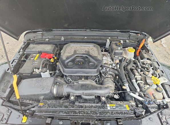 1C4JJXP65PW557062 2023 JEEP WRANGLER Black Engine compartment view