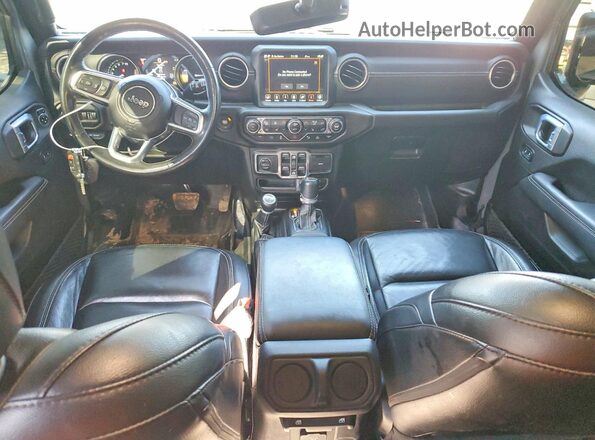 1C4JJXP66MW860427 2021 JEEP WRANGLER Gray Dashboard view
