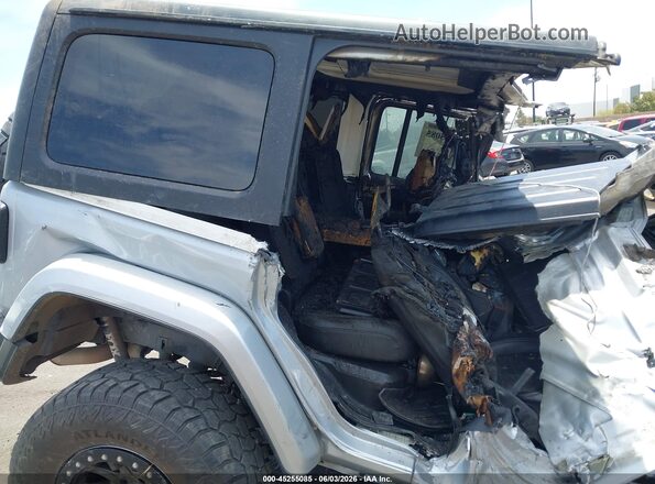 1C4JJXP67PW641528 2023 JEEP WRANGLER Silver VIN კოდის სტიკერის ხედი