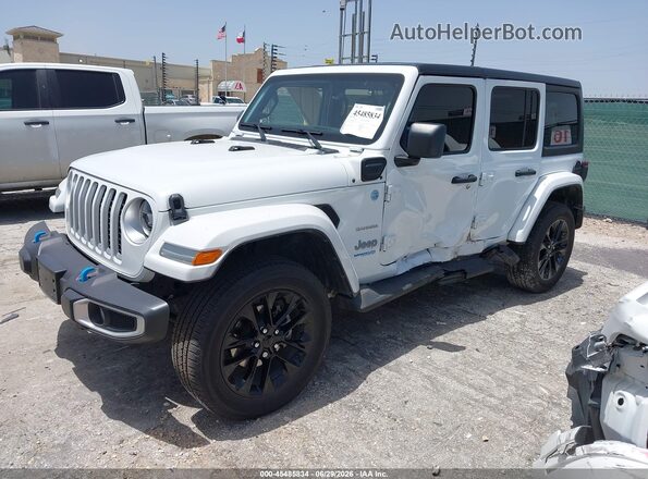1C4JJXP68NW208734 2022 JEEP WRANGLER Белый Передняя левая четверть