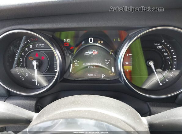 1C4JJXP68NW208734 2022 JEEP WRANGLER Белый Вид задних сидений