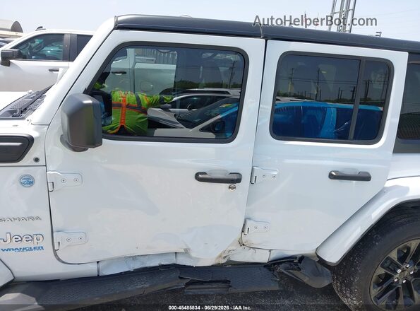1C4JJXP68NW208734 2022 JEEP WRANGLER Белый Панорамный вид салона 360°