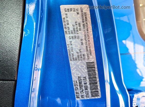 1C4JJXP68PW516781 2023 JEEP WRANGLER Blue Vista del compartimento del motor