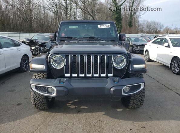 1C4JJXP68PW580254 2023 JEEP WRANGLER Black Widok z przodu