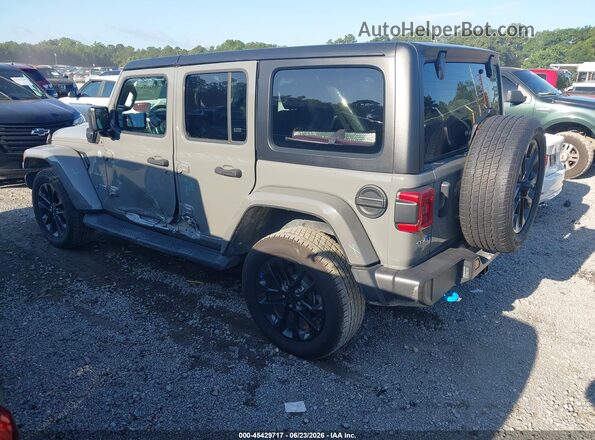 1C4JJXP69PW627291 2023 JEEP WRANGLER Серый Задняя левая четверть
