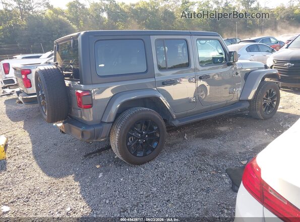1C4JJXP69PW627291 2023 JEEP WRANGLER Серый Задняя правая четверть