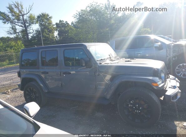 1C4JJXP69PW627291 2023 JEEP WRANGLER Серый Вид задней части салона
