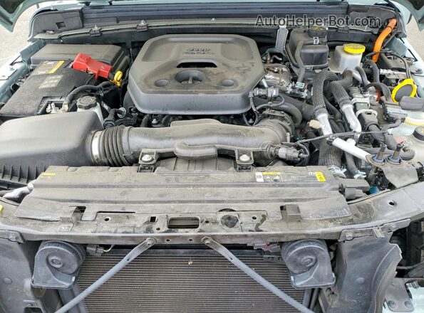 1C4JJXR63PW662289 2023 JEEP WRANGLER Silver Շարժիչի բաժամունքի տեսք