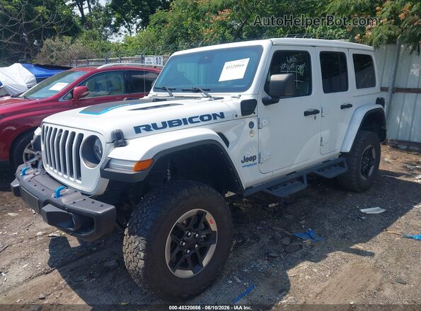 1C4JJXR64MW630169 2021 JEEP WRANGLER White Передня ліва чверть