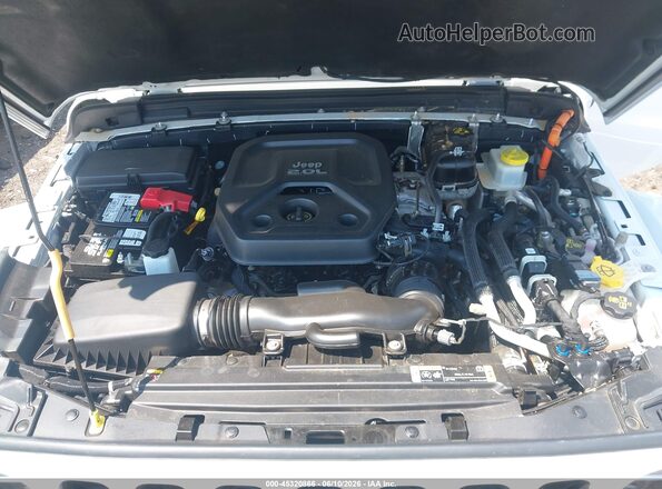 1C4JJXR64MW630169 2021 JEEP WRANGLER White Вид ззаду