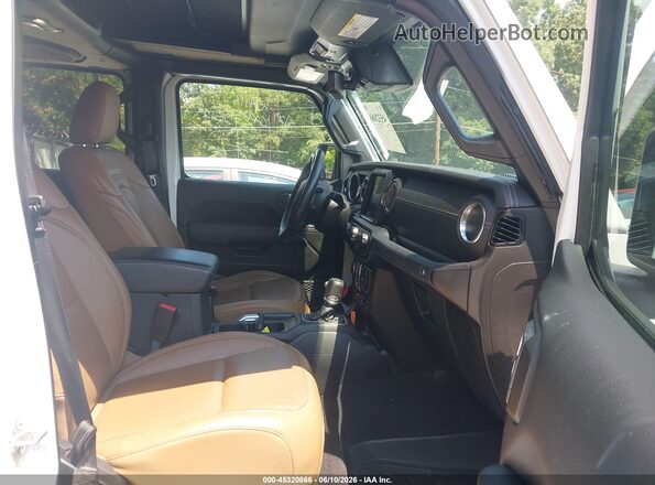1C4JJXR64MW630169 2021 JEEP WRANGLER White Вид салону спереду