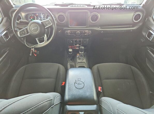 1C4JJXR64PW501028 2023 JEEP WRANGLER Черный Вид панели приборов