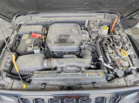 1C4JJXR64PW501028 2023 JEEP WRANGLER Черный Вид подкапотного пространства