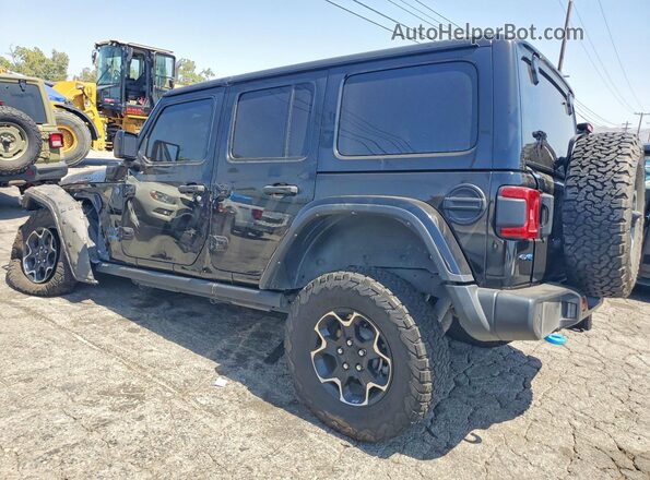 1C4JJXR66MW742259 2021 JEEP WRANGLER Black Trasero izquierdo