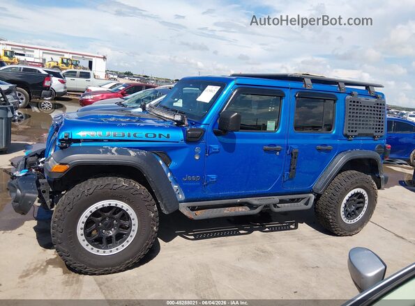 1C4JJXR69MW742109 2021 JEEP WRANGLER Blue 360 interior view