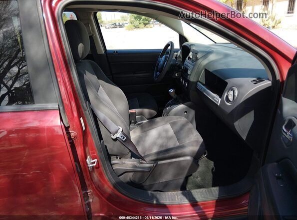 1C4NJCBA0GD525671 2016 JEEP COMPASS Красный Вид салона спереди