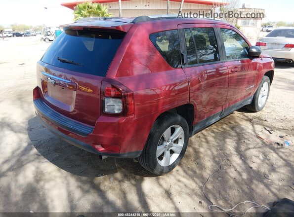 1C4NJCBA0GD525671 2016 JEEP COMPASS Красный Задняя правая четверть