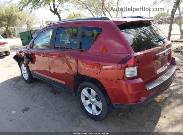 1C4NJCBA0GD525671 2016 JEEP COMPASS Красный Задняя левая четверть