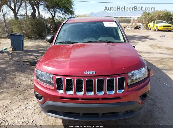1C4NJCBA0GD525671 2016 JEEP COMPASS Красный Вид панели приборов