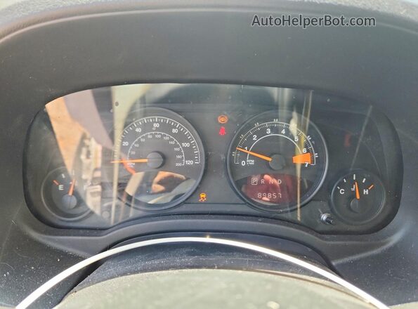 1C4NJCBA0GD609330 2016 JEEP COMPASS Белый Вид щитка приборов