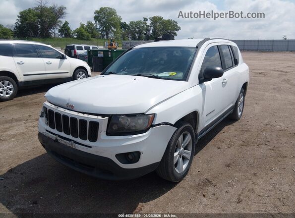 1C4NJCBA0GD681435 2016 JEEP COMPASS White Front left