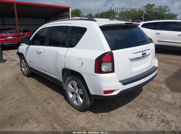 1C4NJCBA0GD681435 2016 JEEP COMPASS White Rear left