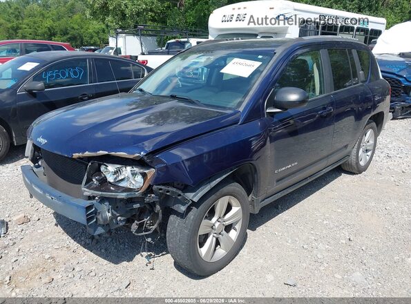 1C4NJCBA0GD726132 2016 JEEP COMPASS Dark Blue Przód lewy