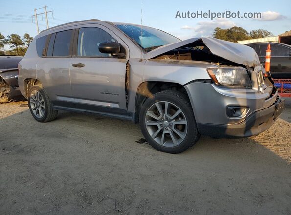 1C4NJCBA1GD652106 2016 JEEP COMPASS Серебряный Передняя правая четверть