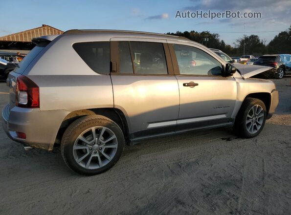 1C4NJCBA1GD652106 2016 JEEP COMPASS Серебряный Задняя правая четверть