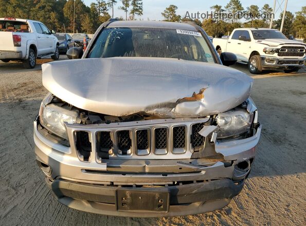 1C4NJCBA1GD652106 2016 JEEP COMPASS Серебряный Вид спереди
