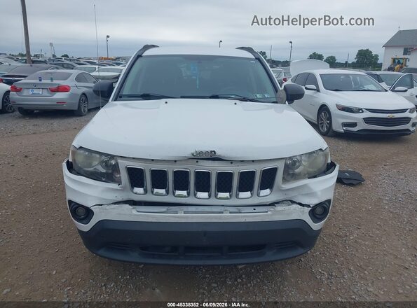 1C4NJCBA2GD633967 2016 JEEP COMPASS White ხელსაწყოთა პანელის ხედი