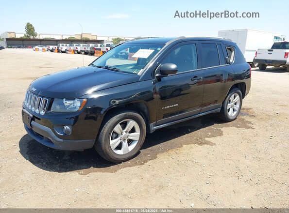 1C4NJCBA2HD124446 2017 JEEP COMPASS Black Front left