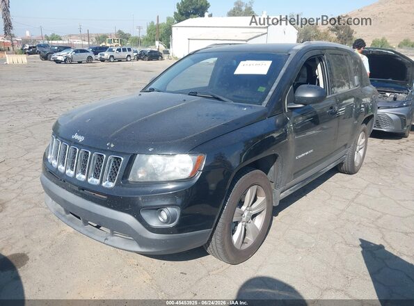 1C4NJCBA2HD148021 2017 JEEP COMPASS Black Передня ліва чверть