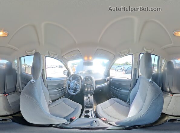 1C4NJCBA3GD513286 2016 JEEP COMPASS Silver Vista interior de 360 grados