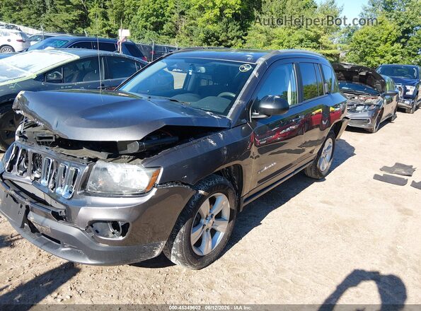 1C4NJCBA3GD611248 2016 JEEP COMPASS Gray Przód lewy