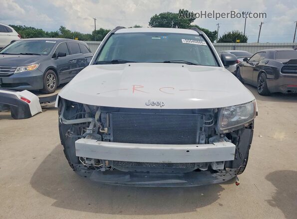 1C4NJCBA3GD611959 2016 JEEP COMPASS White Դիմացի տեսք