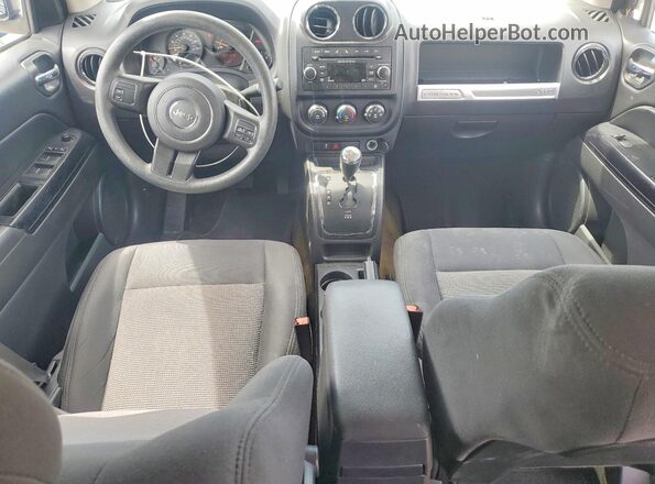 1C4NJCBA3GD611959 2016 JEEP COMPASS White Առջևի վահանակի տեսք