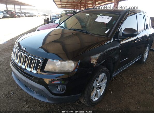 1C4NJCBA3GD641401 2016 JEEP COMPASS Black Դիմացի տեսք