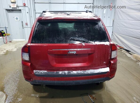1C4NJCBA3GD773462 2016 JEEP COMPASS Burgundy უკანა ხედი