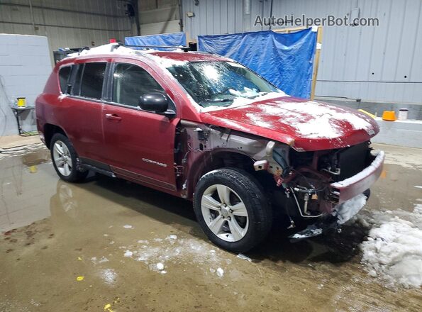 1C4NJCBA3GD773462 2016 JEEP COMPASS Burgundy წინა მარჯვენა