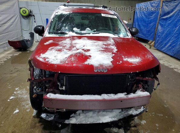 1C4NJCBA3GD773462 2016 JEEP COMPASS Burgundy წინა ხედი