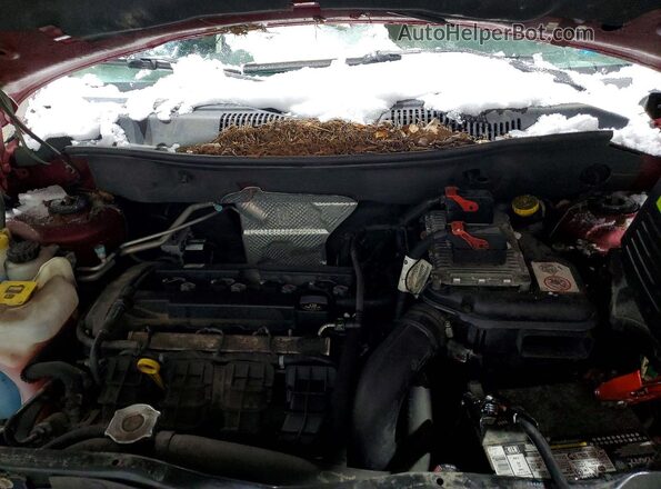 1C4NJCBA3GD773462 2016 JEEP COMPASS Burgundy ძრავის განყოფილების ხედი